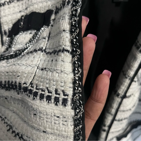 White House Black Market Embellished Tweed Jacket - Picture 14 of 14